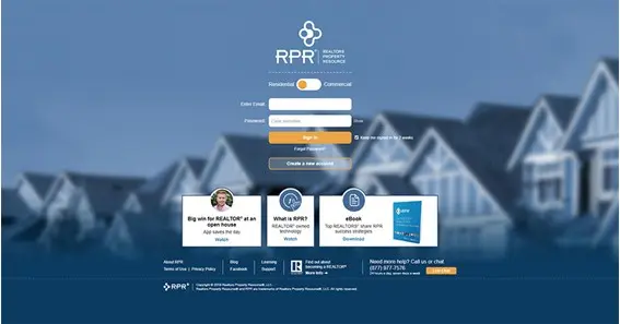 rpr login