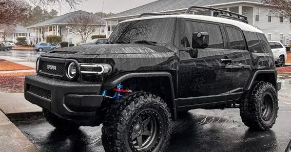 lifted fj cruiser