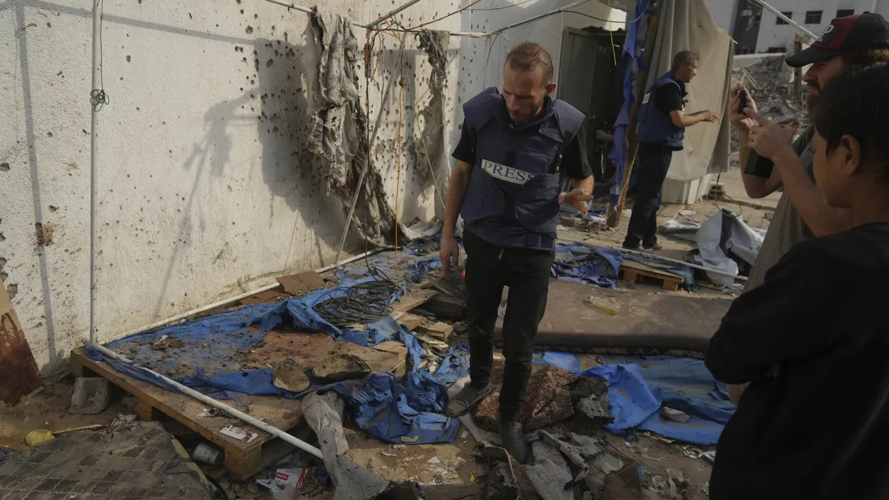 Gaza Hospital Strike Claims 20 Lives, Including Five Journalists