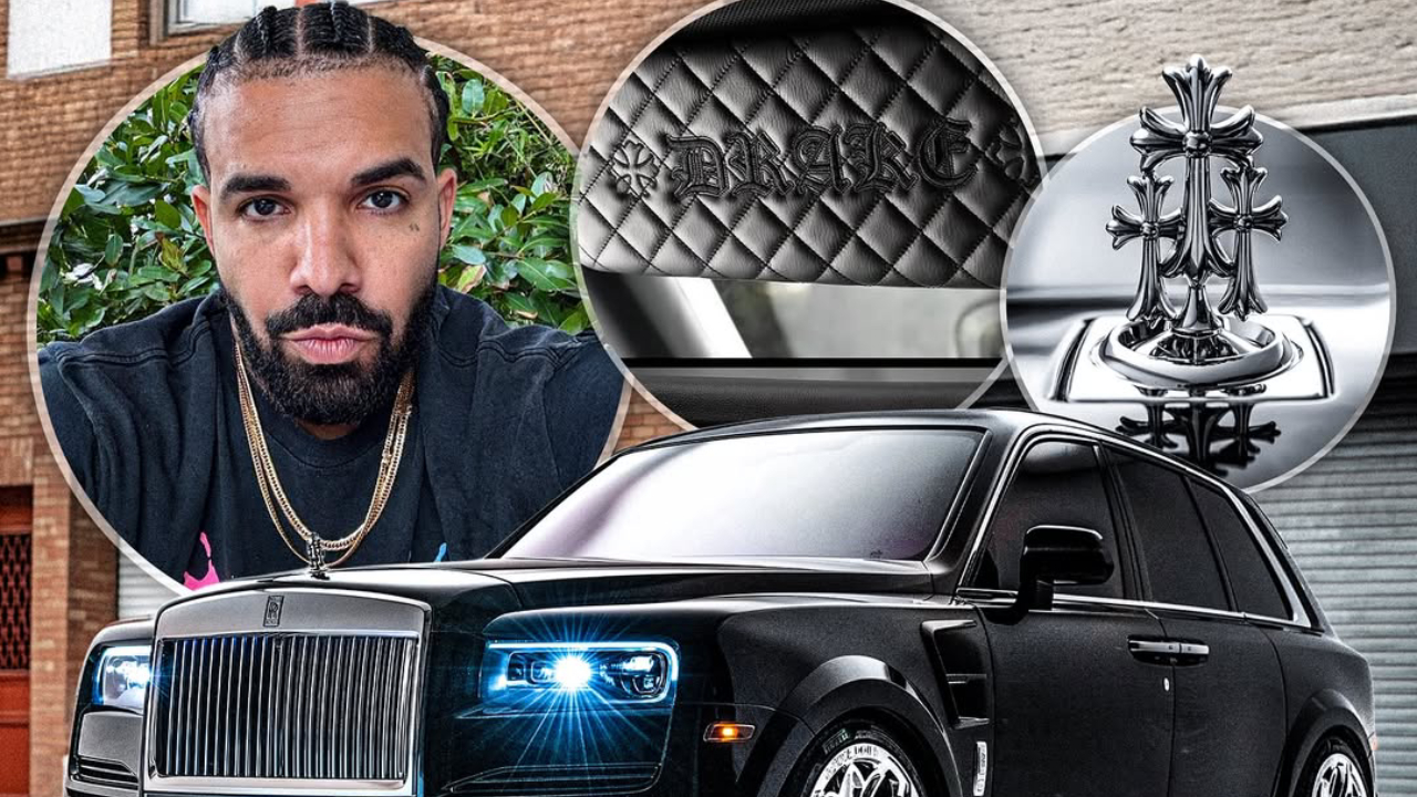 Drake Owns a 1-of-1 $3 Million Chrome Hearts Rolls-Royce