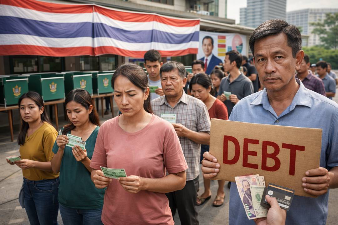 Thailand Election: Voters Concerned About Debt and Economy