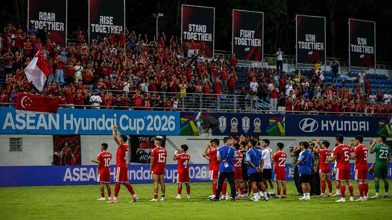 Singapore Host Thailand at Jalan Besar in ASEAN Championship Semifinal