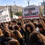 Greek Students Take to the Streets as Education Crisis Deepens