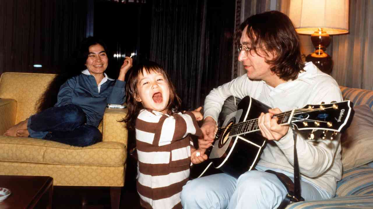 Rare Photos of John Lennon and Son Sean Reveal Their Special Bond